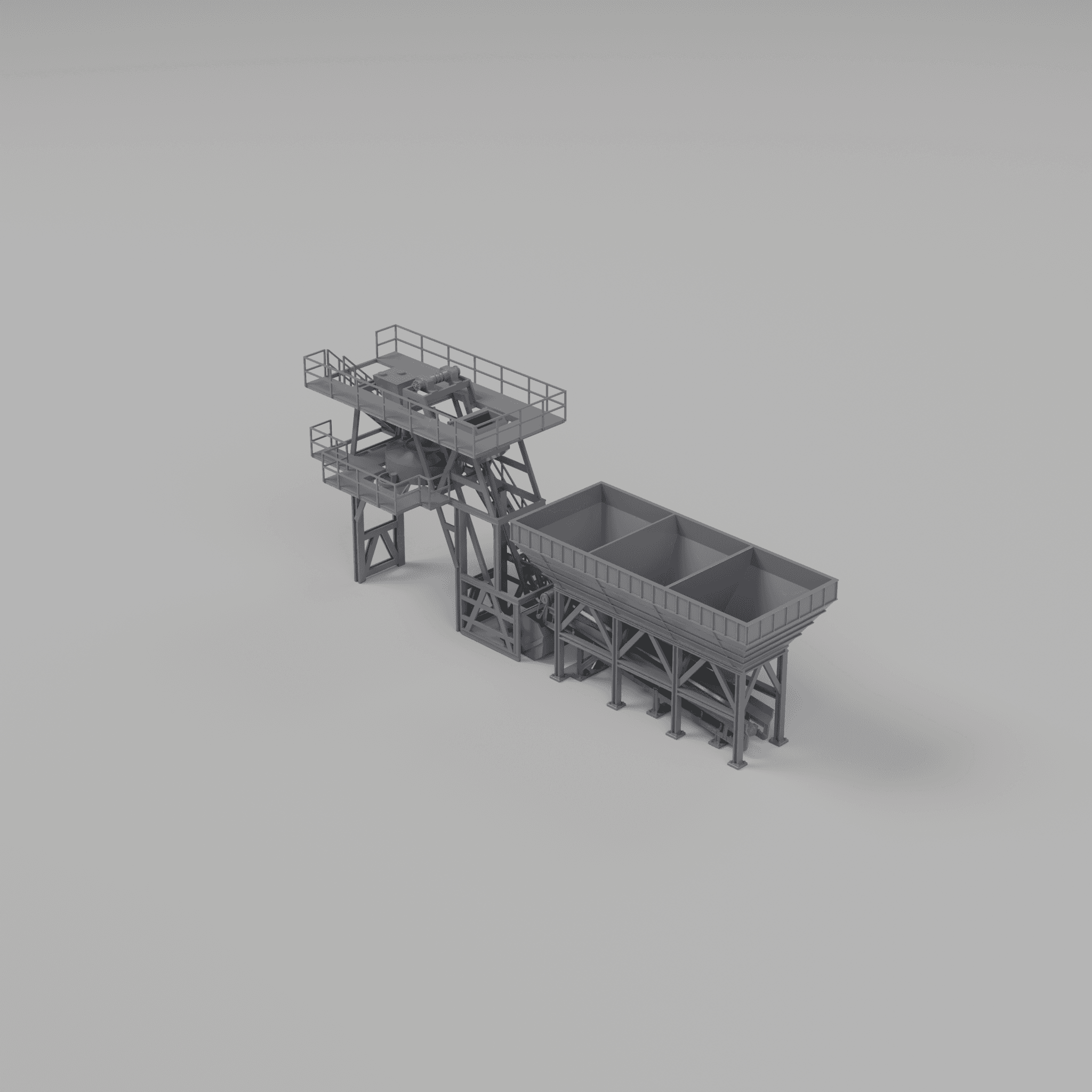 Concrete Mixer - Skiphoist