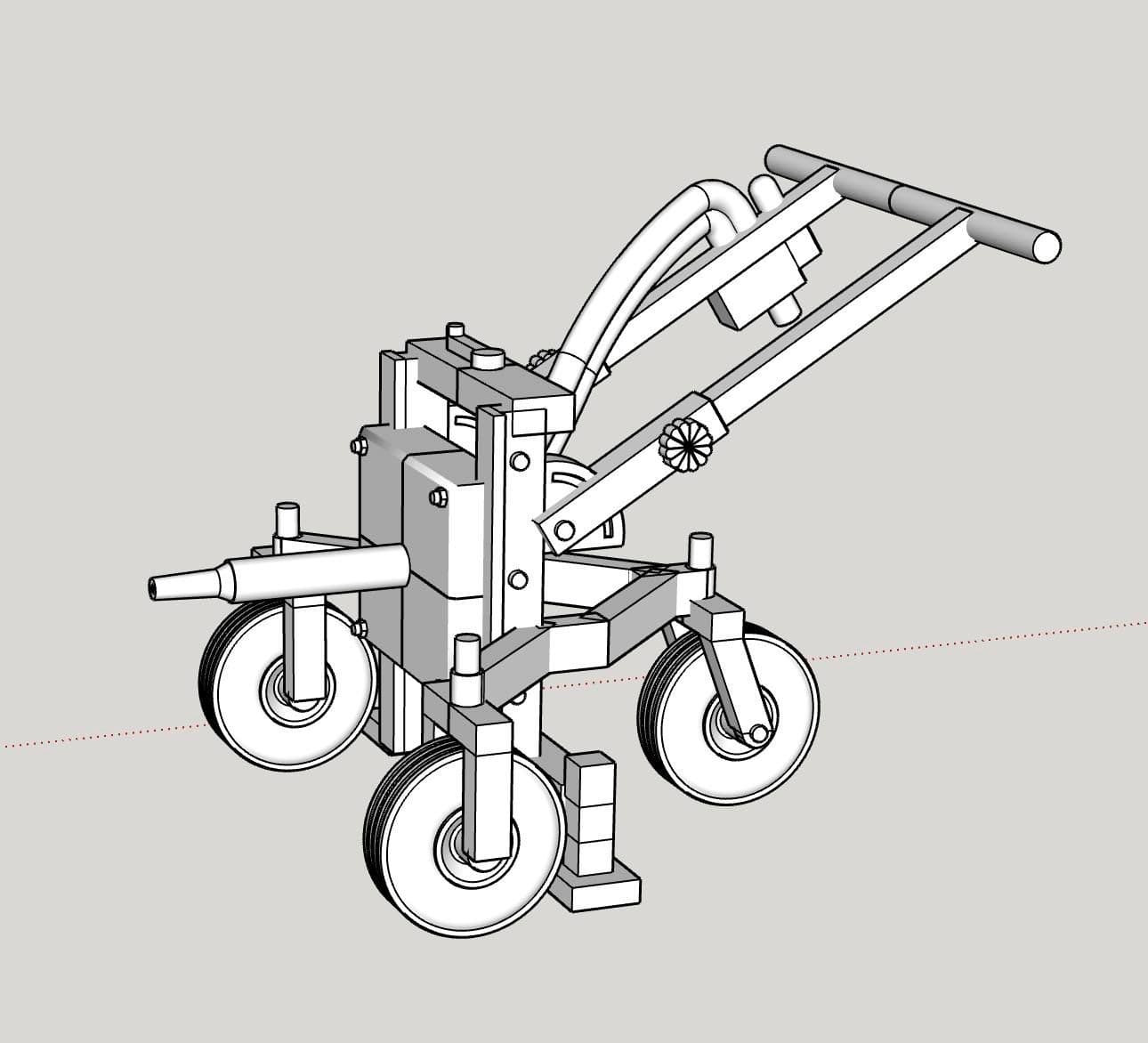 Air-Powered Railcar Gate Opener