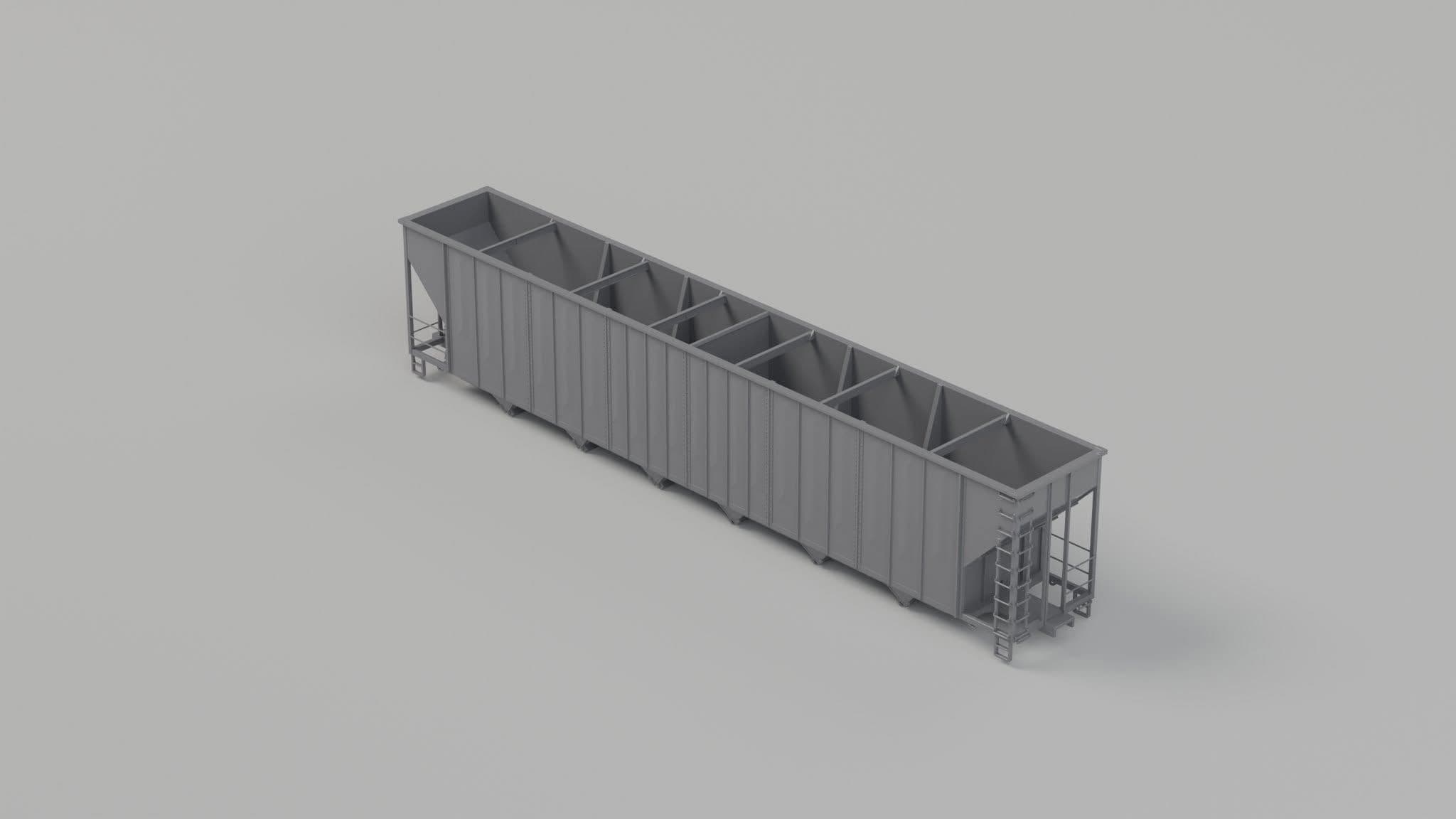 Greenville 100-Ton HS46 woodchip hopper