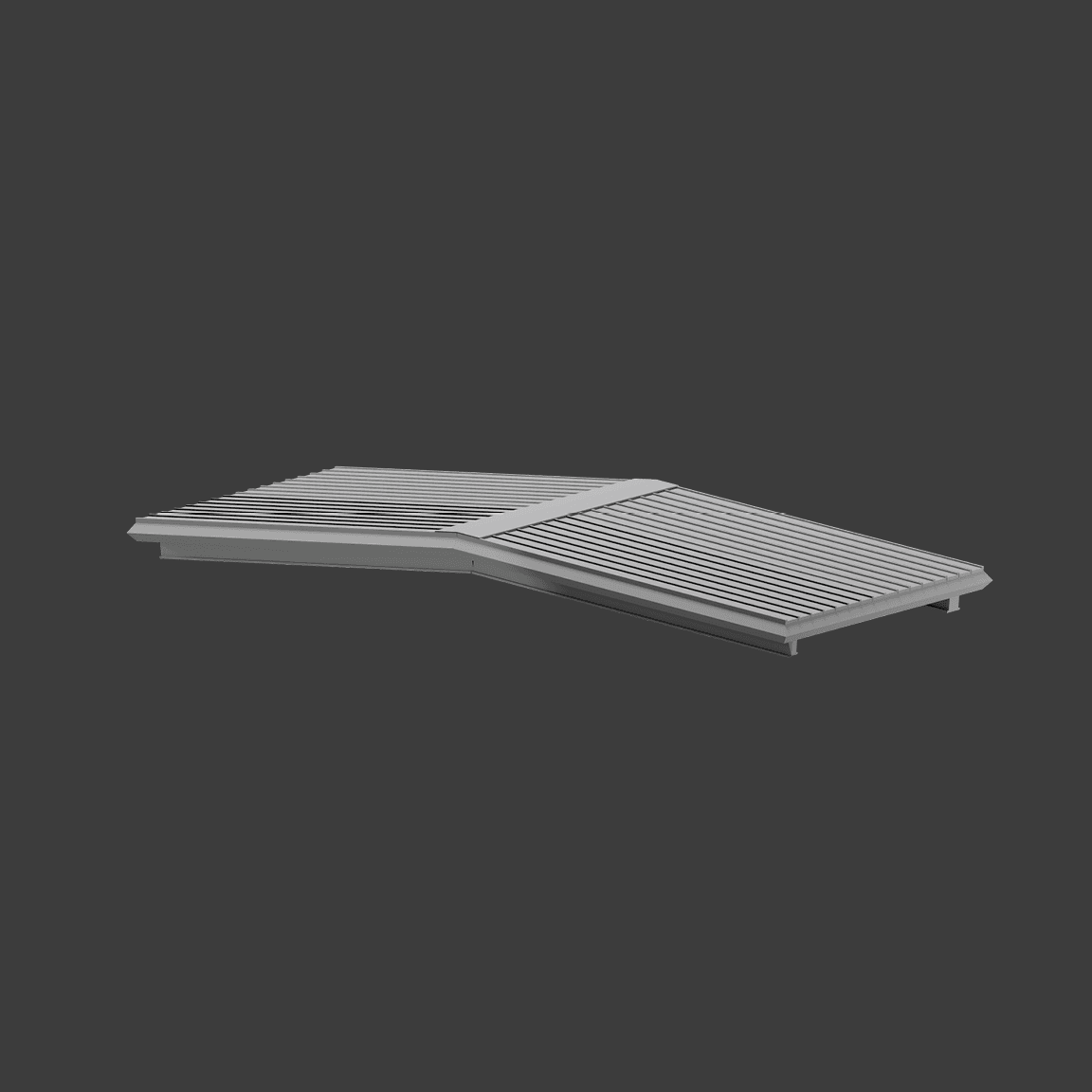 Double post roof